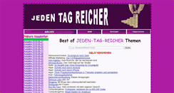 Desktop Screenshot of jeden-tag-reicher.eu
